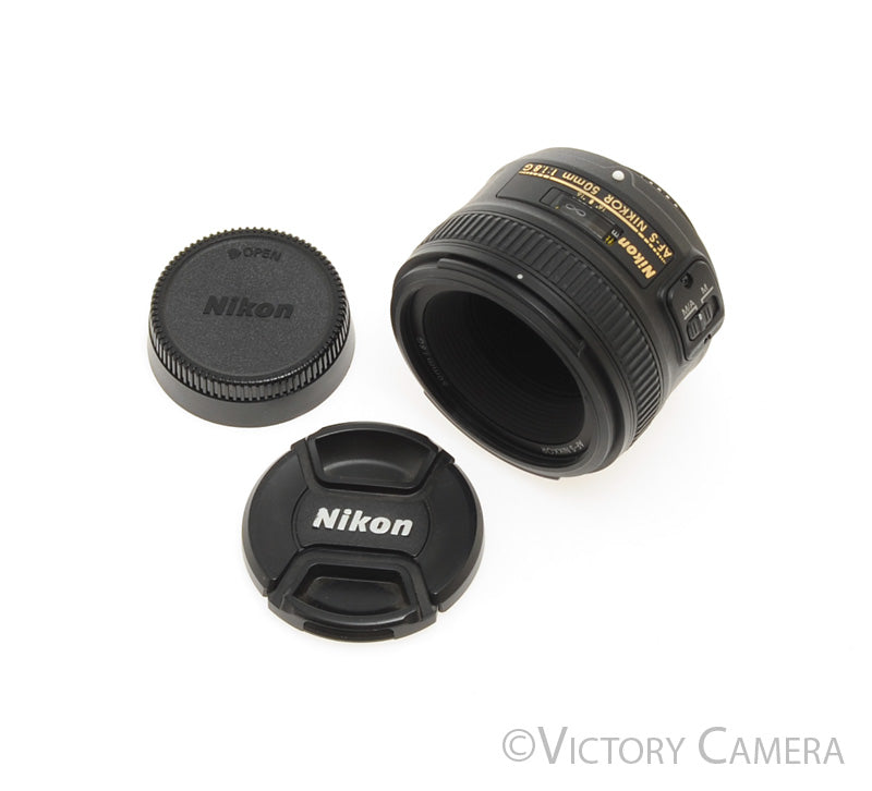 Nikon AF-S Nikkor 50mm f1.8 G Standard Prime Lens [EXC+] - Victory Camera