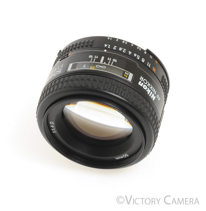 Nikon AF Nikkor 50mm f1.4 D AF-D Autofocus Lens  [MINT-] - Victory Camera