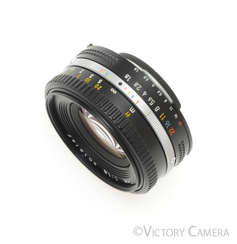 Nikon Nikkor 50mm F1.8 AI-S Lens (pancake version) [EXC-] - Victory Camera