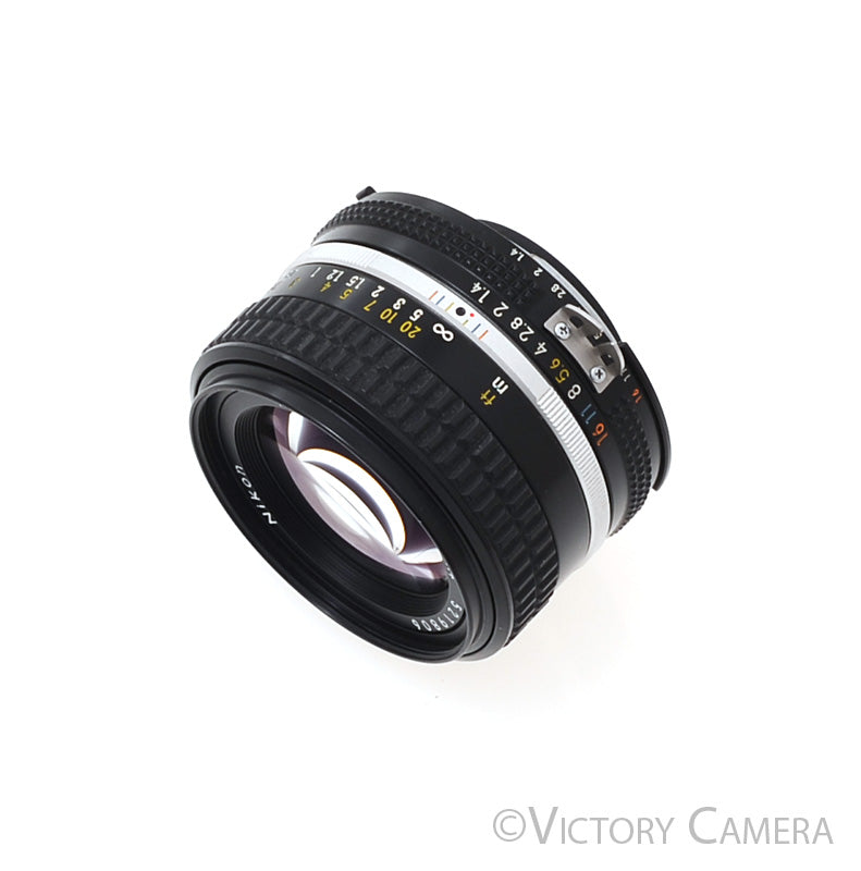 Nikon Nikkor 50mm f1.4 AI-S Manual Focus Prime Lens [MINT-]