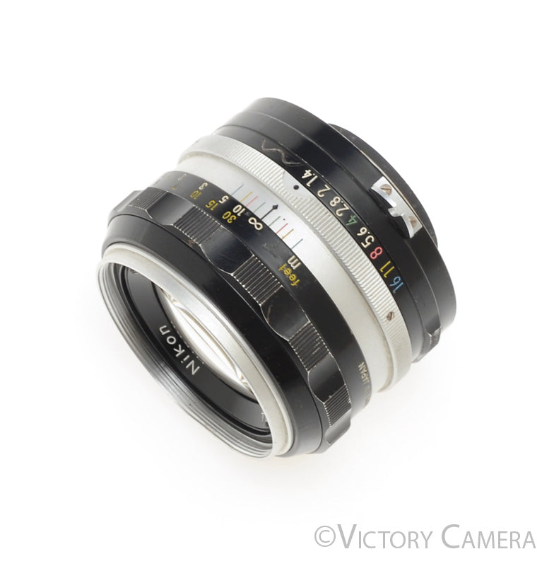 Nikon Nikkor-S 50mm f1.4 Non-Ai Manual Focus Lens [EXC-] - Victory Camera