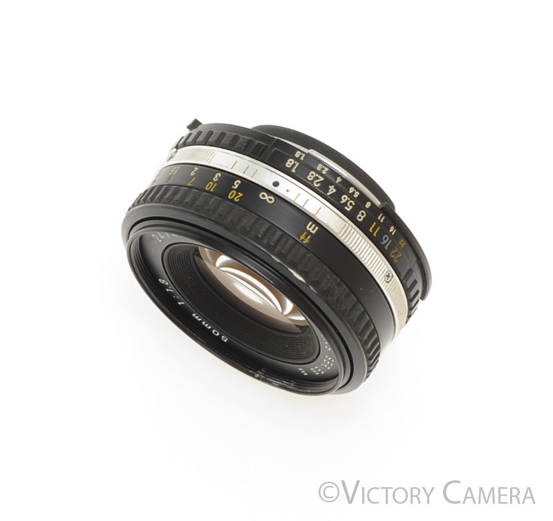 Nikon Nikkor 50mm f1.8 AI-S Lens -Japan Only Pancake Version-  [EXC] - Victory Camera