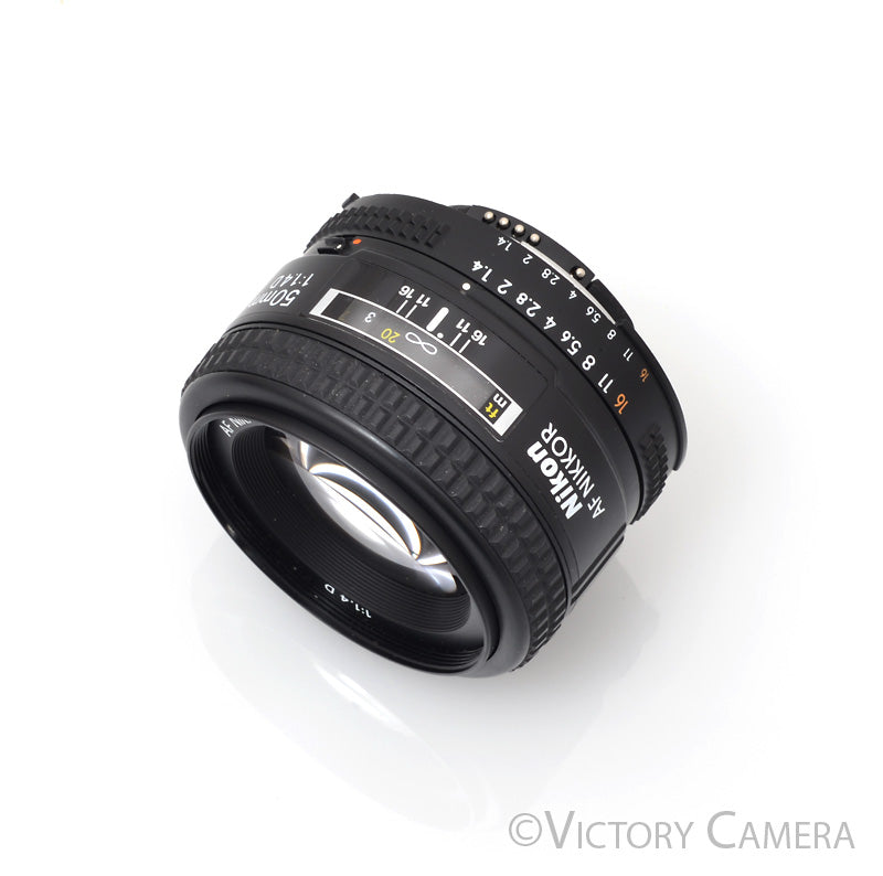 Nikon AF Nikkor 50mm f1.4 D AF-D Autofocus Lens [EXC+] - Victory Camera