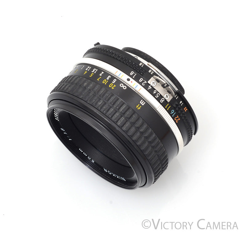 Nikon Nikkor 50mm F1.8 AI-S Manual Lens III (Long Version)  [EXC+]