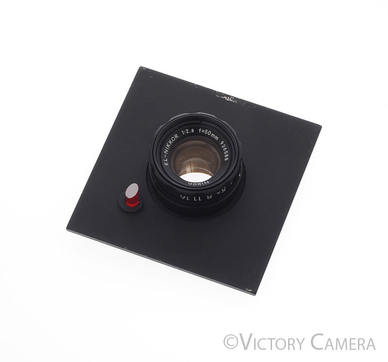 Nikon EL-Nikkor 50mm f2.8 Enlarging Lens w/ Beseler Board [EXC+] - Victory Camera