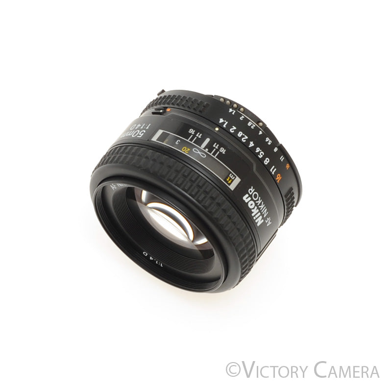 Nikon AF Nikkor 50mm f1.4 D AF-D Autofocus Lens [EXC+] - Victory Camera
