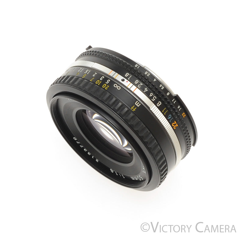 Nikon Nikkor 50mm F1.8 AI-S Lens (pancake version) [EXC+]