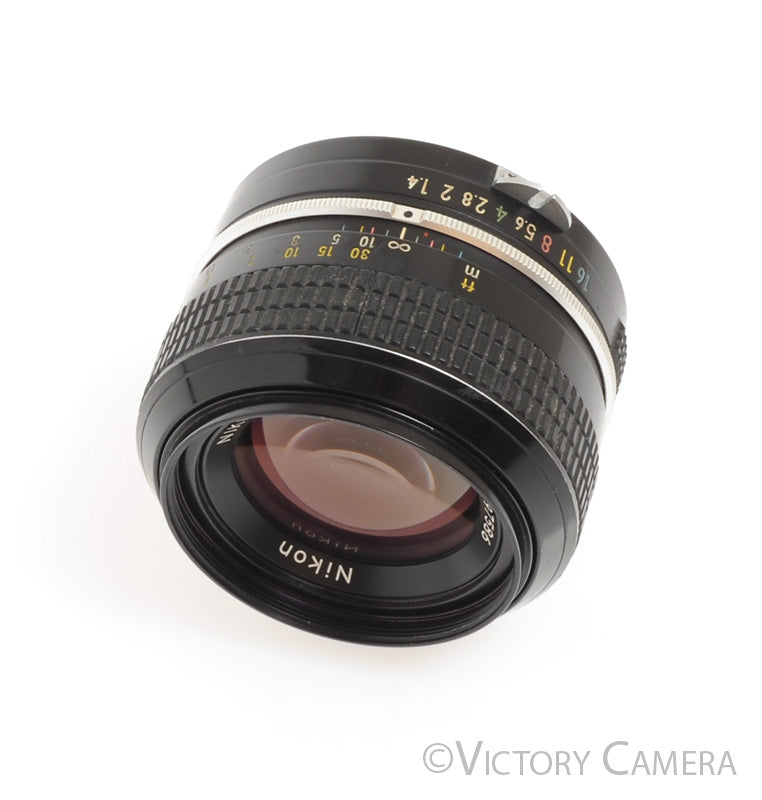Nikon Nikkor 50mm f1.4 (Late Model) Non-Ai Manual Focus Lens [EXC+] - Victory Camera