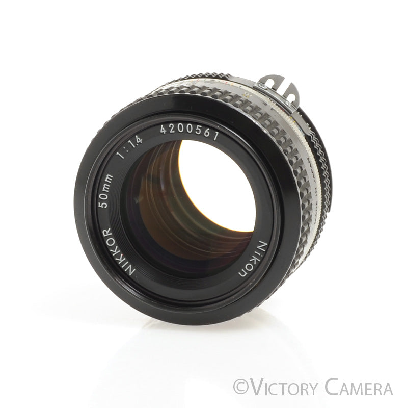 Nikon Nikkor 50mm F1.4 AI Manual Focus Standard Prime Lens [EX+] - Victory Camera