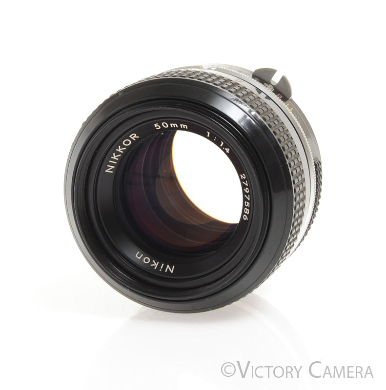 Nikon Nikkor 50mm f1.4 (Late Model) Non-Ai Manual Focus Lens [EXC+] - Victory Camera