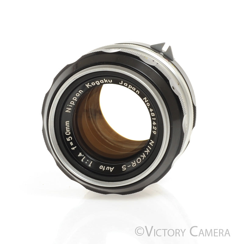 Nikon Nikkor-S 50mm f1.4 Non-Ai Manual Focus Lens [EXC] - Victory Camera