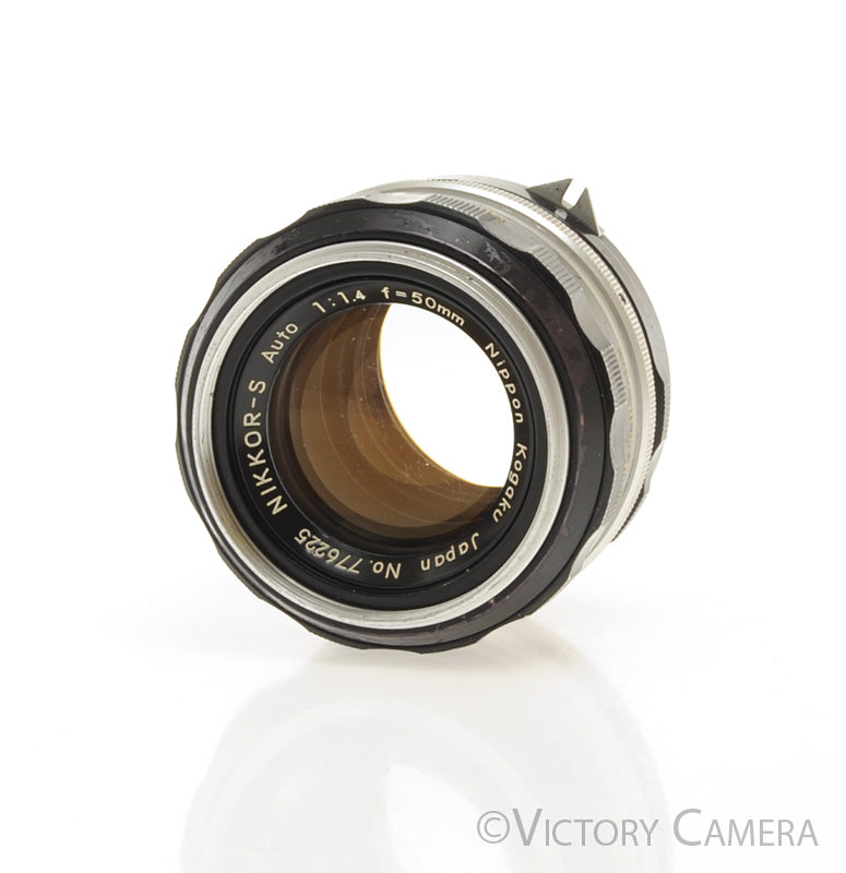 Nikon Nikkor-S 50mm f1.4 Non-Ai Manual Focus Lens [GOOD] - Victory Camera