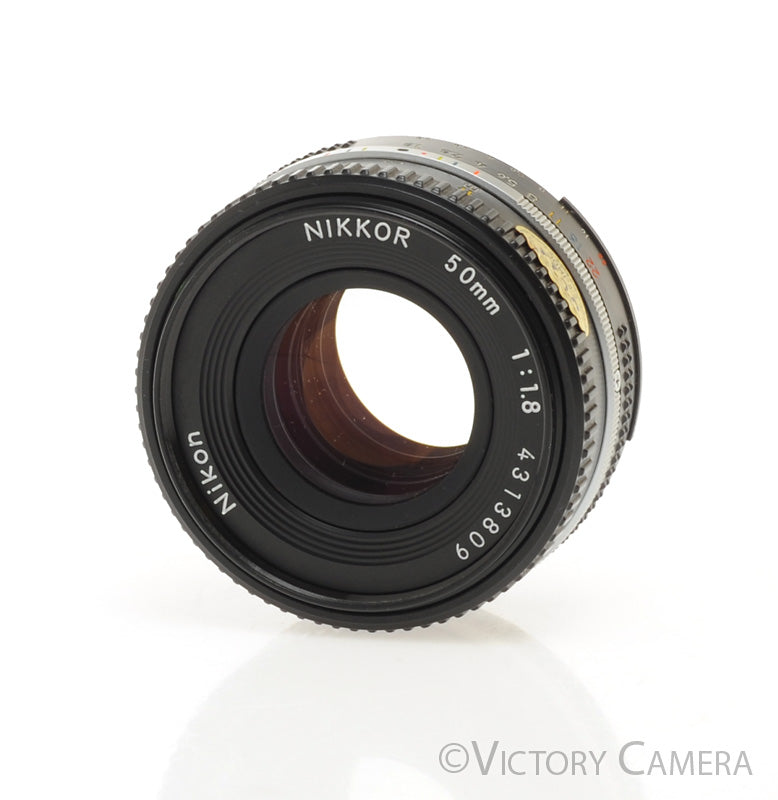 Nikon Nikko 50mm F1.8 AI-S Lens (pancake version) [EXC] - Victory Camera