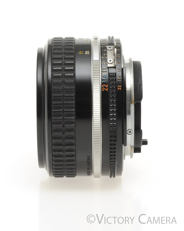Nikon Nikkor 50mm F1.8 AI-S Manual Lens III -Long Version- [EXC] - Victory Camera