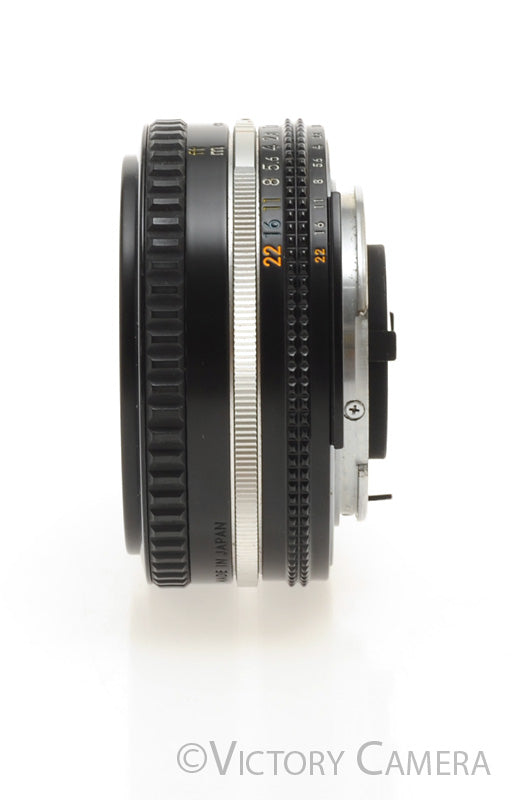 Nikon Nikkor 50mm F1.8 AI-S Lens (pancake version) [EXC+]