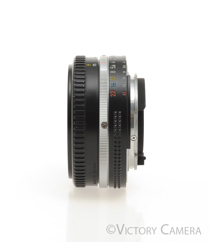 Nikkor 50mm f1.8 AI-s Pancake Lens [EXC] - Victory Camera