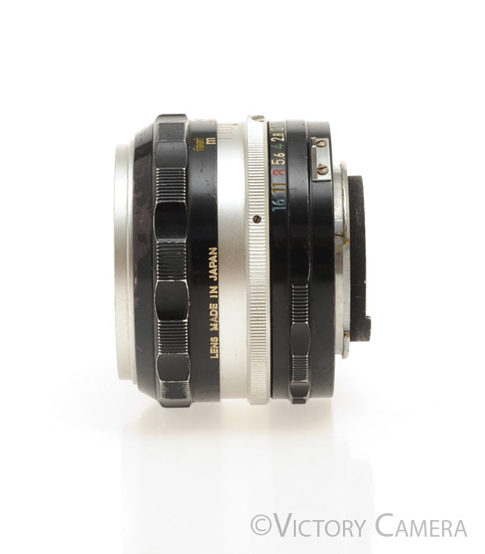 Nikon Nikkor-S 50mm f1.4 Non-Ai Manual Focus Lens [GOOD] - Victory Camera