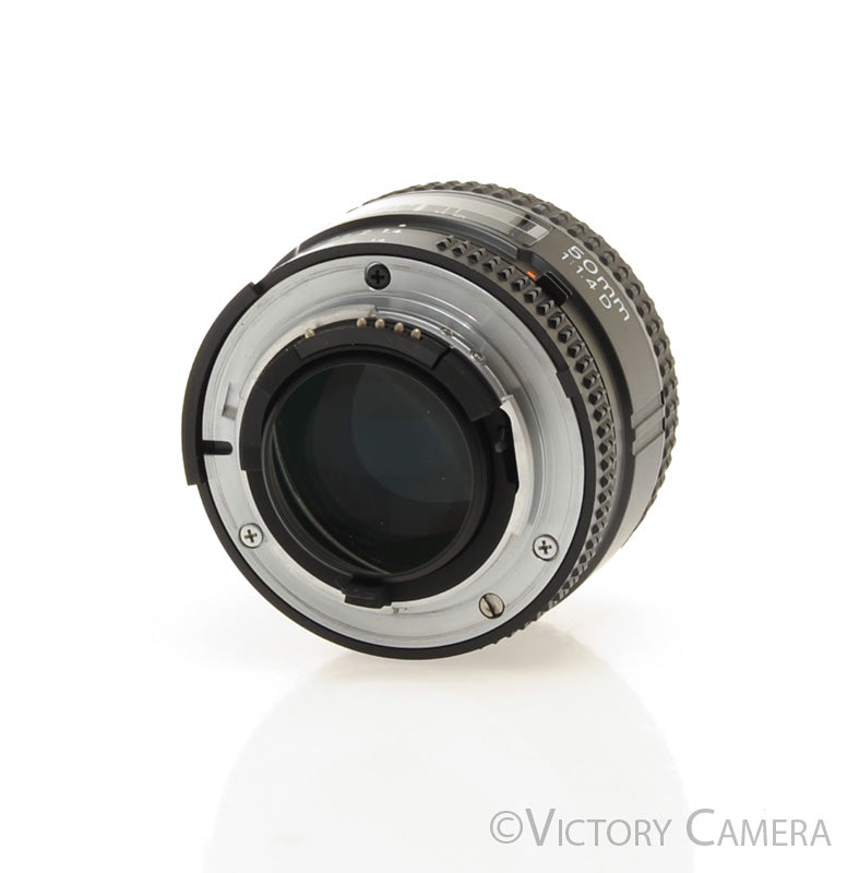 Nikon AF Nikkor 50mm f1.4 D AF-D Autofocus Lens [EXC+] - Victory Camera