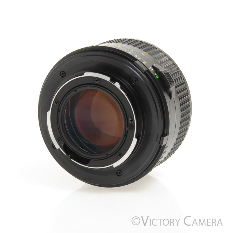Minolta MD 50mm f1.4 Manual Focus Prime Lens - Victory Camera