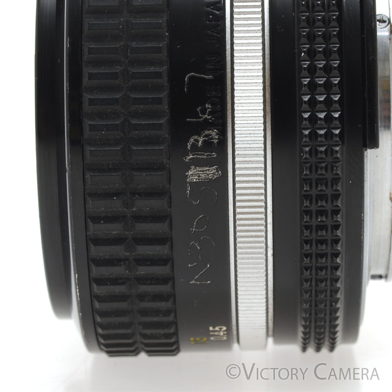 Nikon Nikkor 50mm f1.4 AI Manual Focus Prime Lens [GOOD] - Victory Camera