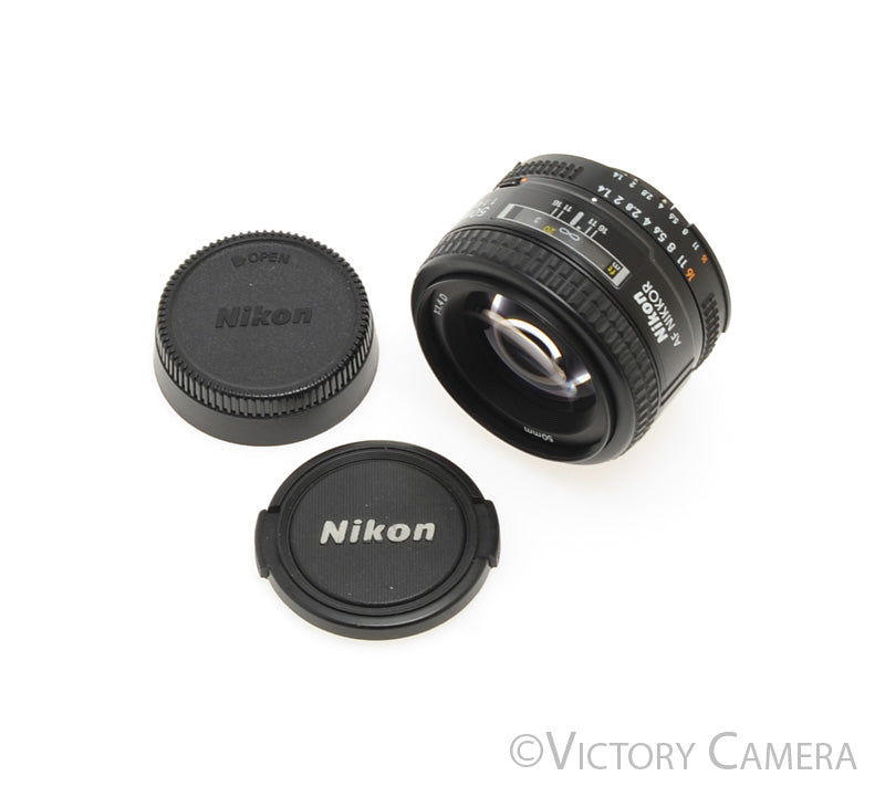 Nikon AF Nikkor 50mm f1.4 D AF-D Autofocus Lens [EXC+] - Victory Camera