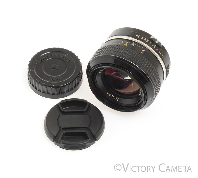 Nikon Nikkor 50mm f1.4 (Late Model) Non-Ai Manual Focus Lens [EXC+] - Victory Camera