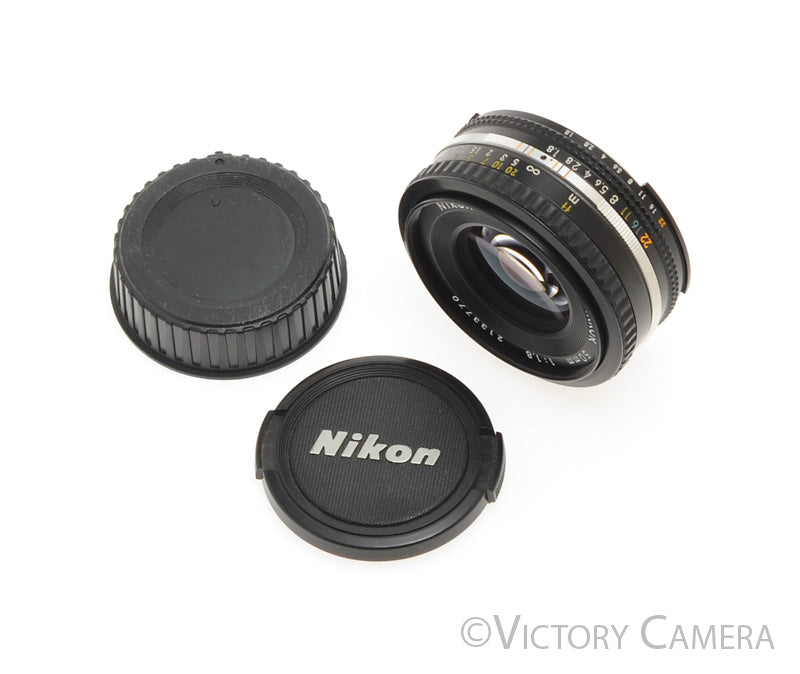 Nikon Nikkor 50mm F1.8 AI-S Lens (pancake version) [EXC+]