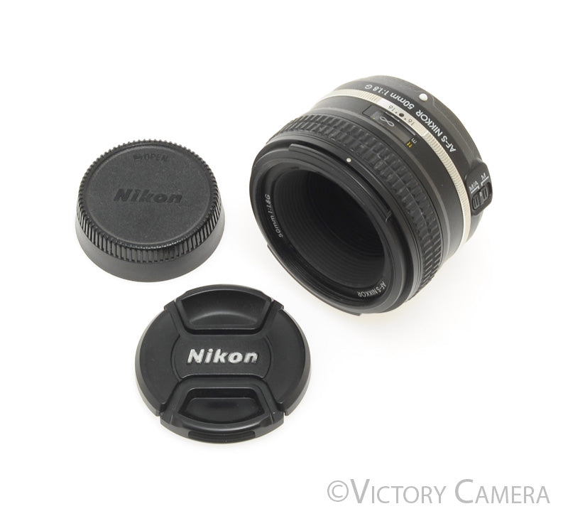 Nikon AF-S 50mm f1.8 G SWM Aspherical Special Edition Lens [EXC] - Victory Camera