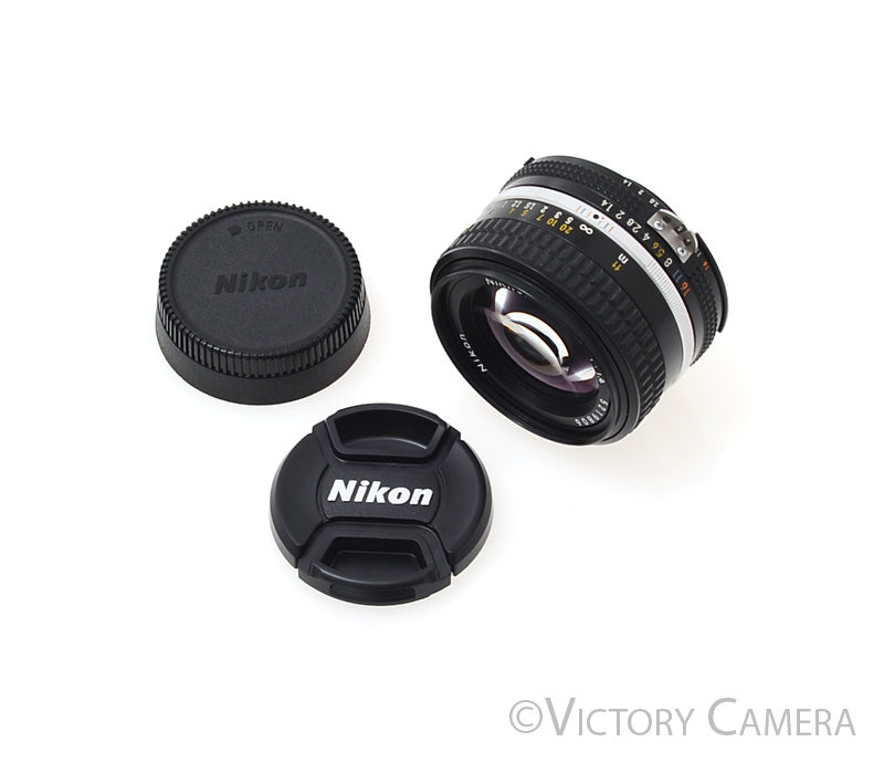 Nikon Nikkor 50mm f1.4 AI-S Manual Focus Prime Lens [MINT-]