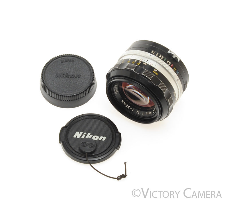 Nikon Nikkor-S.C 50mm f1.4 Non-Ai Manual Focus Lens [EXC] - Victory Camera