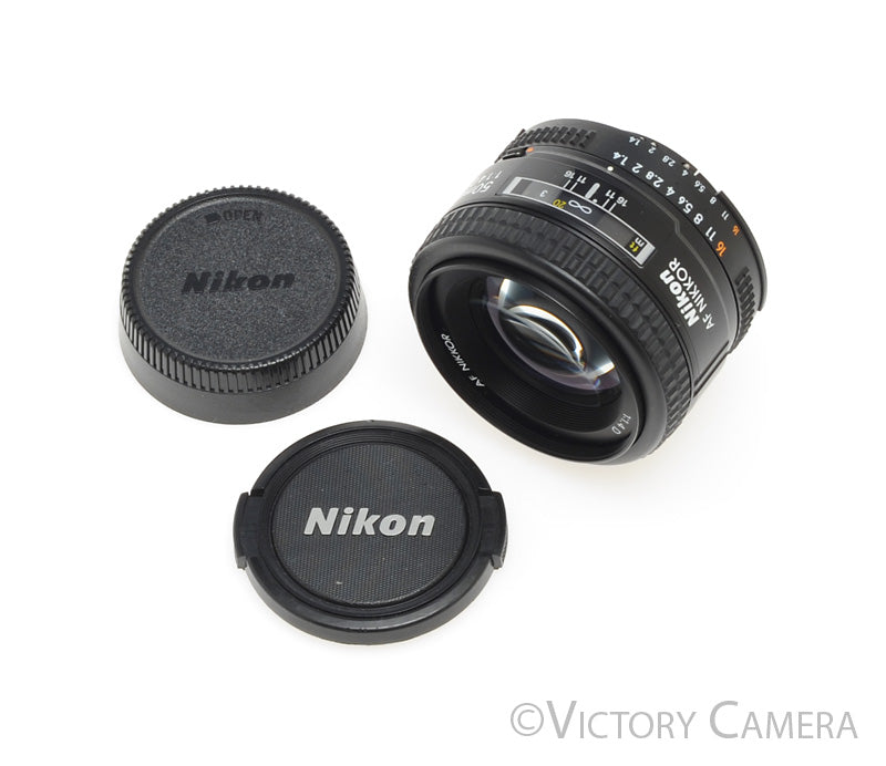 Nikon AF Nikkor 50mm f1.4 D AF-D Autofocus Lens [MINT-] - Victory Camera
