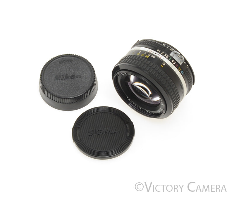 Nikon Nikkor 50mm f1.4 AI Manual Focus Prime Lens [GOOD] - Victory Camera