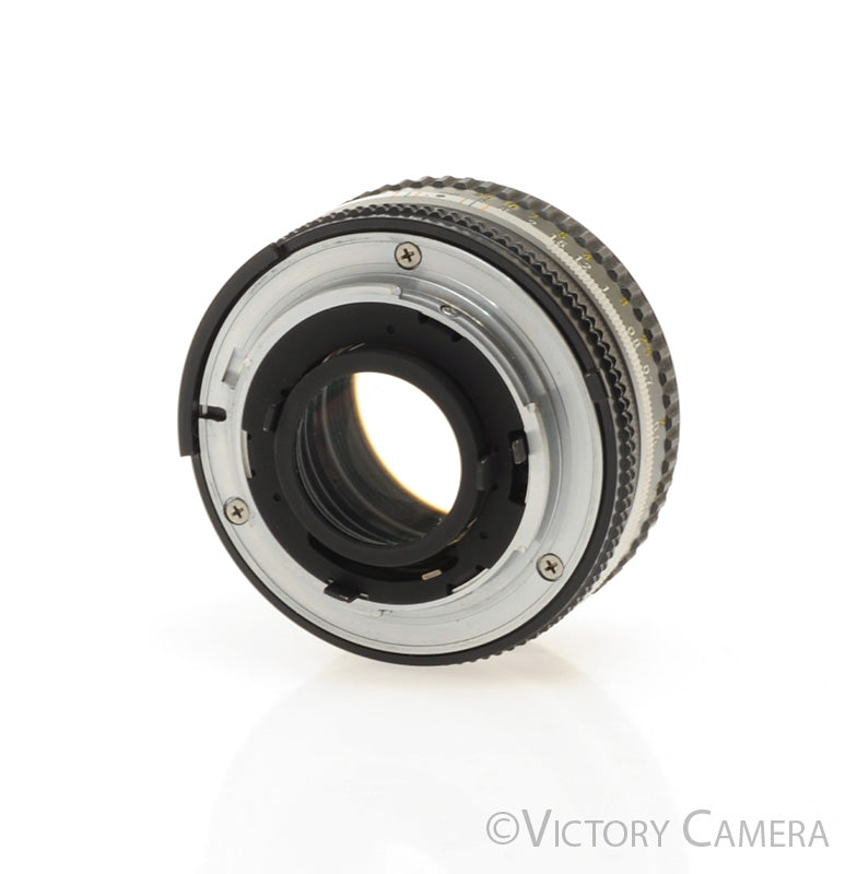 Nikon Nikkor 50mm F1.8 AI-S Lens -Japan Only Pancake Version-  [EXC] - Victory Camera