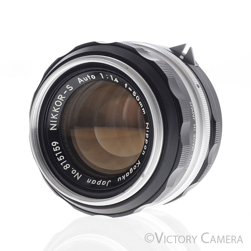 Nikon Nikkor-S 50mm f1.4 Non-AI Manual Focus Lens [EXC] - Victory Camera
