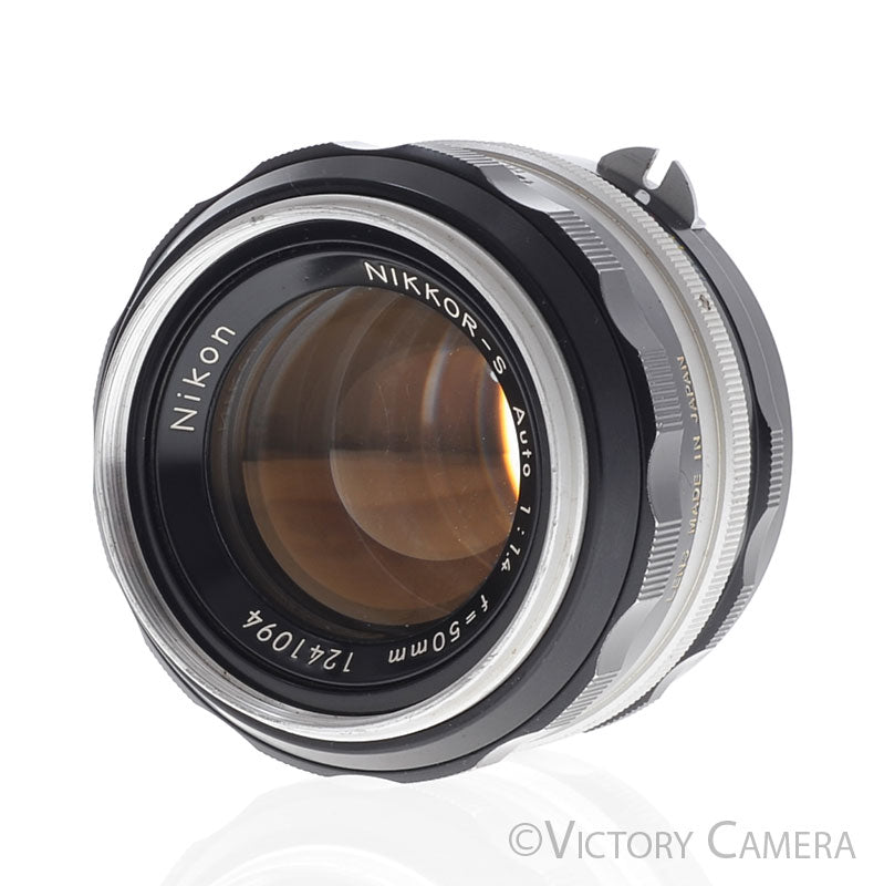 Nikon Nikkor-S 50mm f1.4 Non-AI Manual Focus Lens [EXC-] - Victory Camera