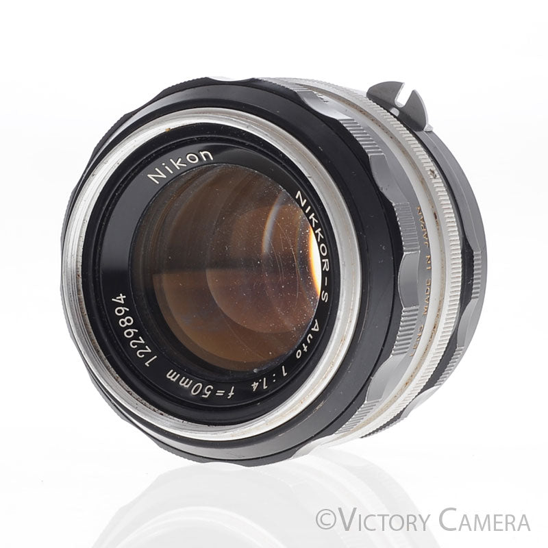 Nikon Nikkor-S 50mm f1.4 Non-AI Manual Focus Lens [GOOD] - Victory Camera
