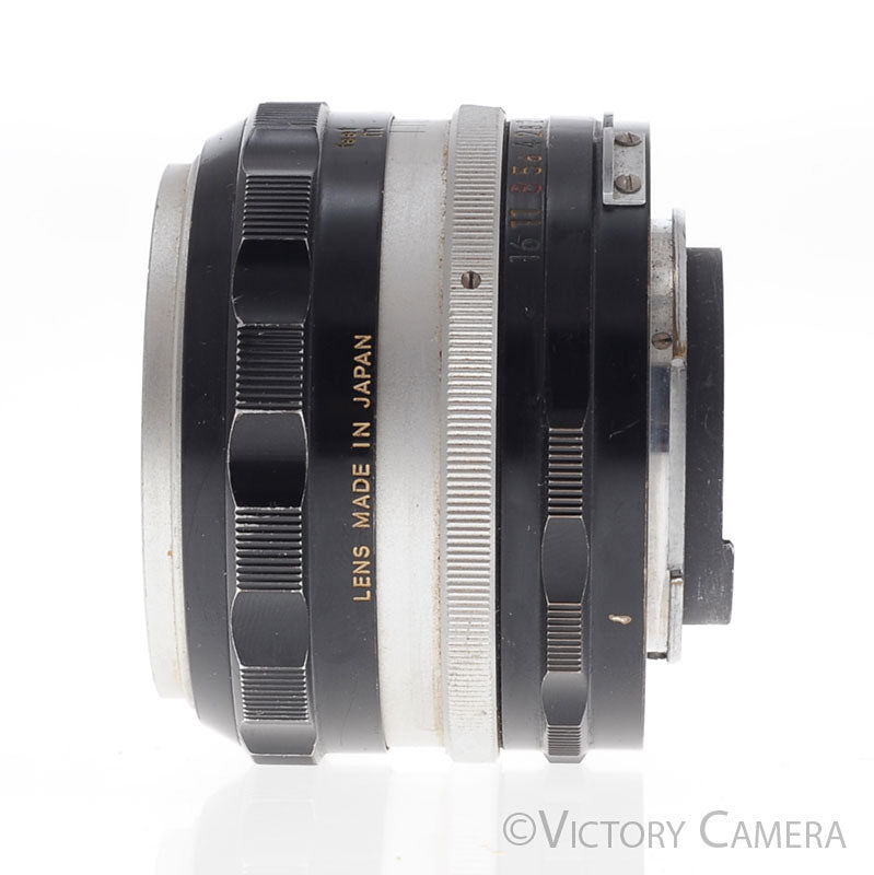 Nikon Nikkor-S 50mm f1.4 Non-AI Manual Focus Lens [GOOD] - Victory Camera