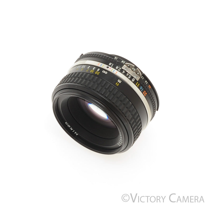 Nikon Nikkor 50mm F1.8 AI-S Manual Lens III (Long Version) [EXC+] - Victory Camera