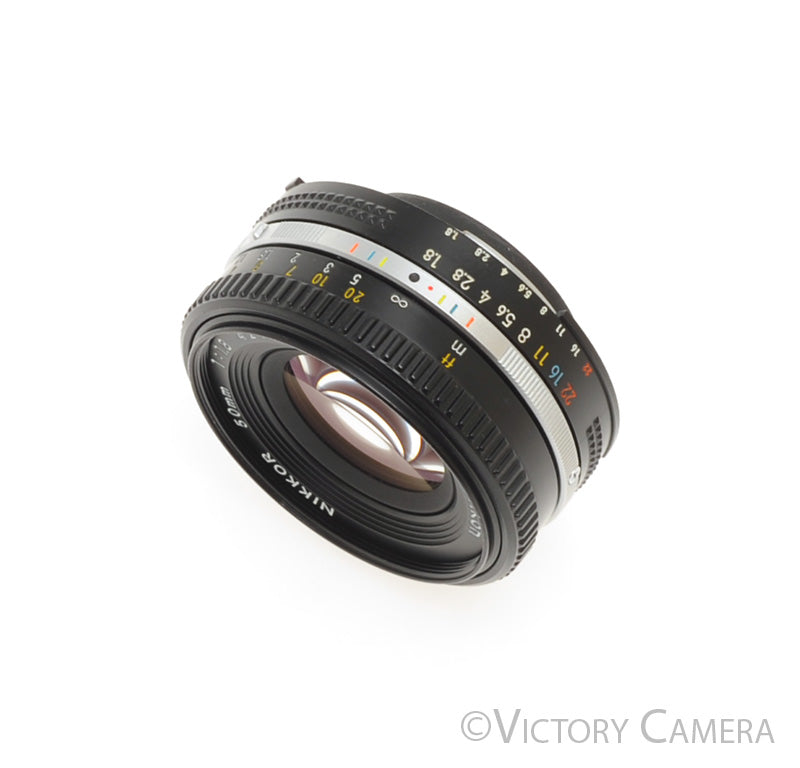 Nikon Nikkor 50mm f1.8 AI-S Pancake Lens [EXC+] - Victory Camera