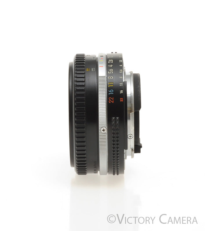 Nikon Nikkor 50mm f1.8 AI-S Pancake Lens [EXC+] - Victory Camera