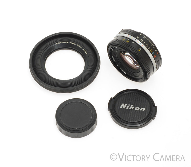 Nikon Nikkor 50mm f1.8 AI-S Pancake Lens [EXC+] - Victory Camera
