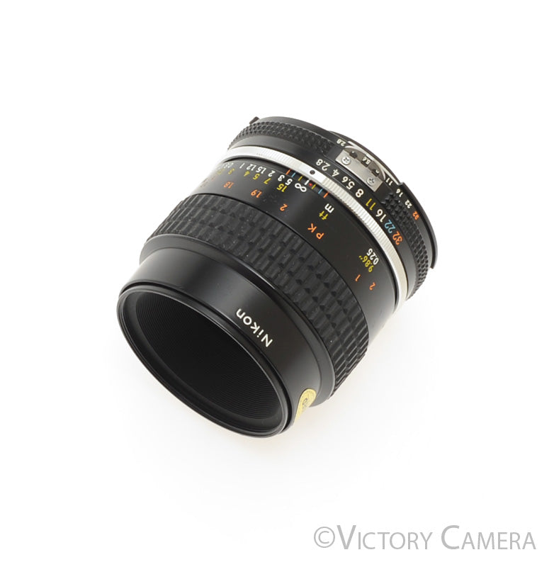 Nikon Micro-Nikkor 55mm f2.8 AI-S Man. Focus Lens -Smooth Focus- [EXC+] - Victory Camera
