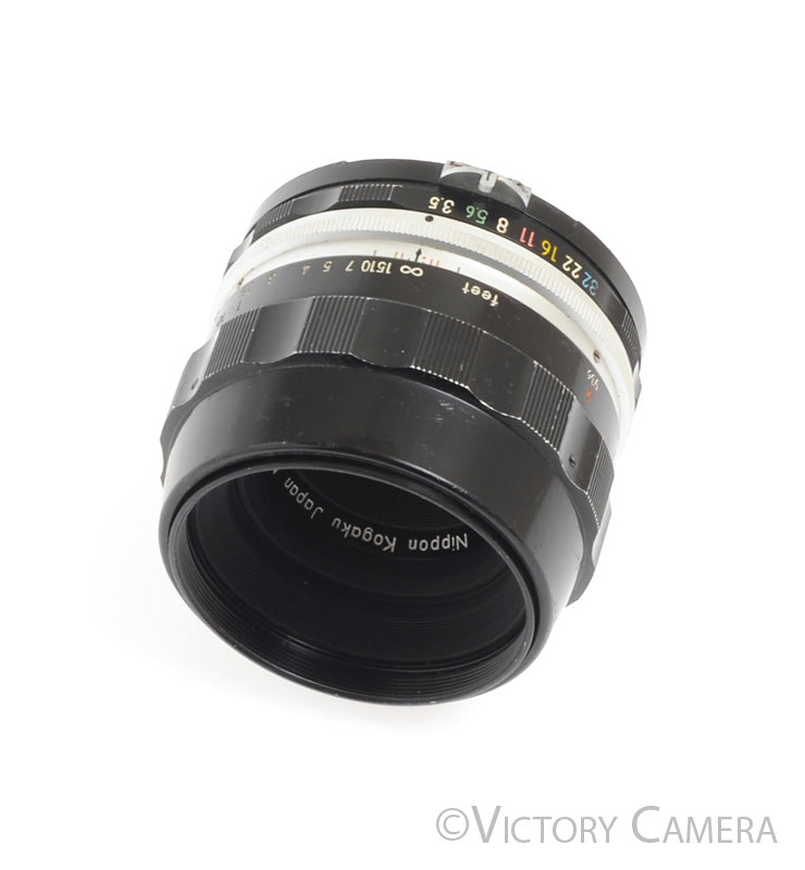 Nikon Micro-Nikkor 55mm f3.5 AI'd Macro Lens [EXC-] - Victory Camera