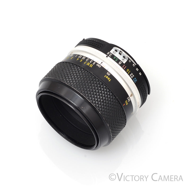 Nikon Micro-Nikkor 55mm F3.5 AI'd Manual Focus Macro Lens [EXC] - Victory Camera