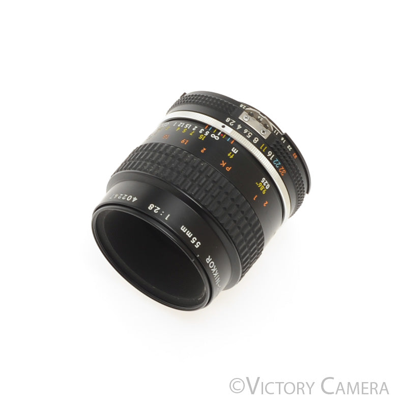 Nikon Micro-Nikkor 55mm f2.8 AI-s Man. Focus Lens [EXC] - Victory Camera