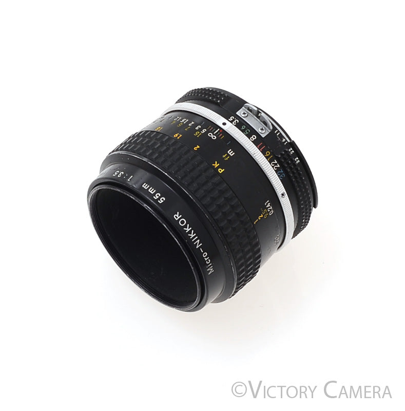Nikon Micro-Nikkor 55mm f3.5 AI Manual Focus Macro Lens [EXC] - Victory Camera