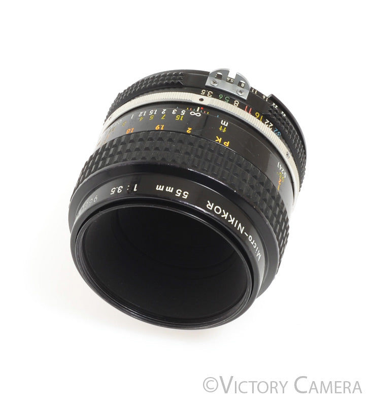 Nikon Micro-Nikkor 55mm F3.5 AI Manual Focus Macro Lens [EXC] - Victory Camera