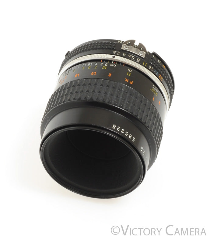 Nikon Micro-Nikkor 55mm AI-S Focus Lens -Smooth Focus- [EXC-