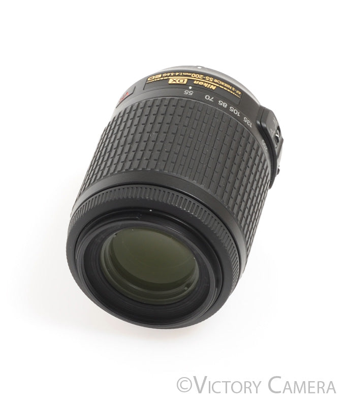 Nikon AF-S Nikkor 55-200mm f4-5.6 G ED DX VR Telephoto Zoom Lens [EXC+] - Victory Camera