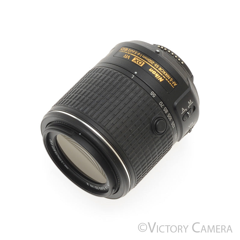 Nikon AF-S Nikkor 55-200mm f4-5.6 G II ED DX VR Telephoto Zoom Lens  [EXC+] - Victory Camera